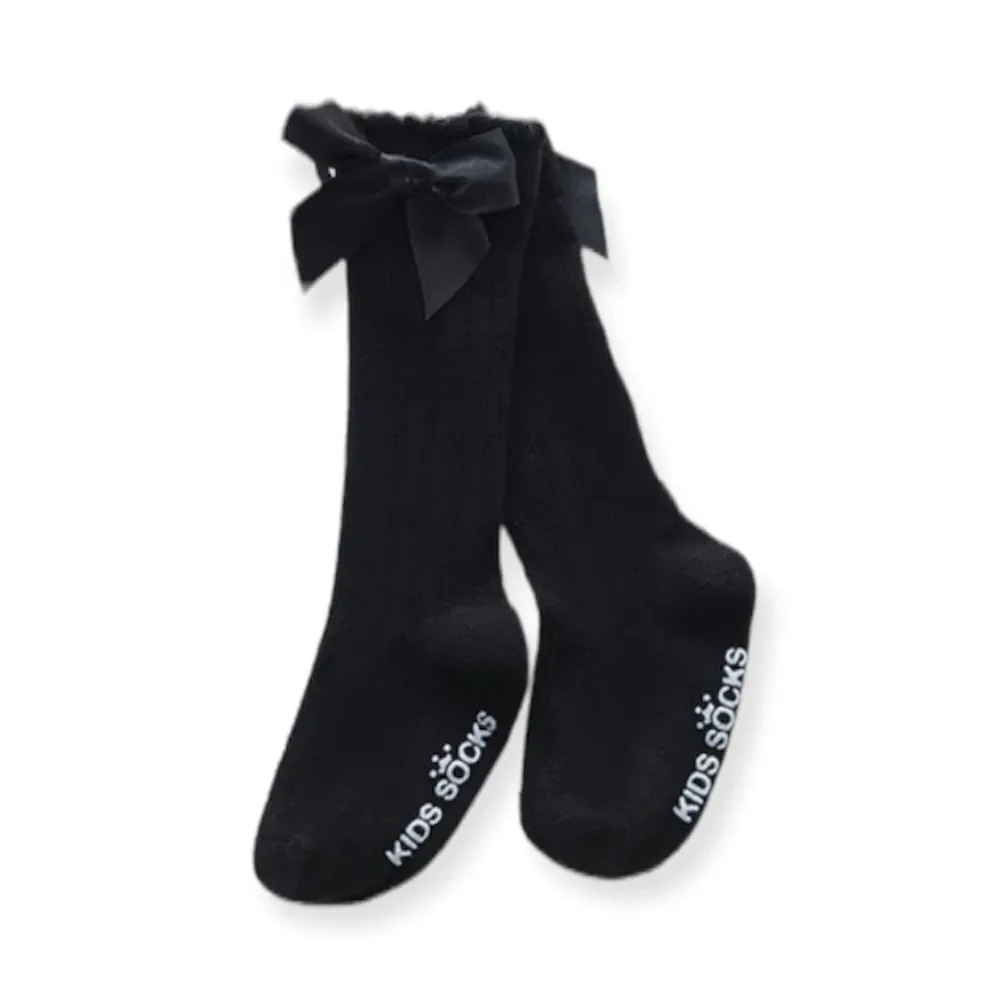 Girls Dressy Bow Socks